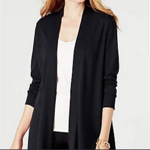 J.Jill Wearever Black Cardigan